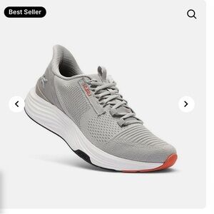 KURU Atom 2 Men's Light Gray Athletic Sneakers size 12 M